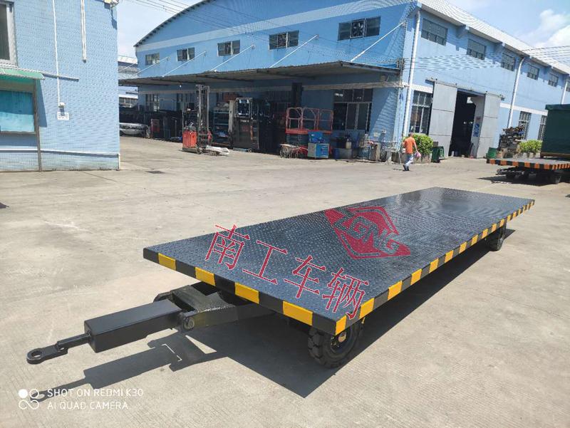 2吨彩神(中国)一站式服务官网 无动力牵引工具拖车