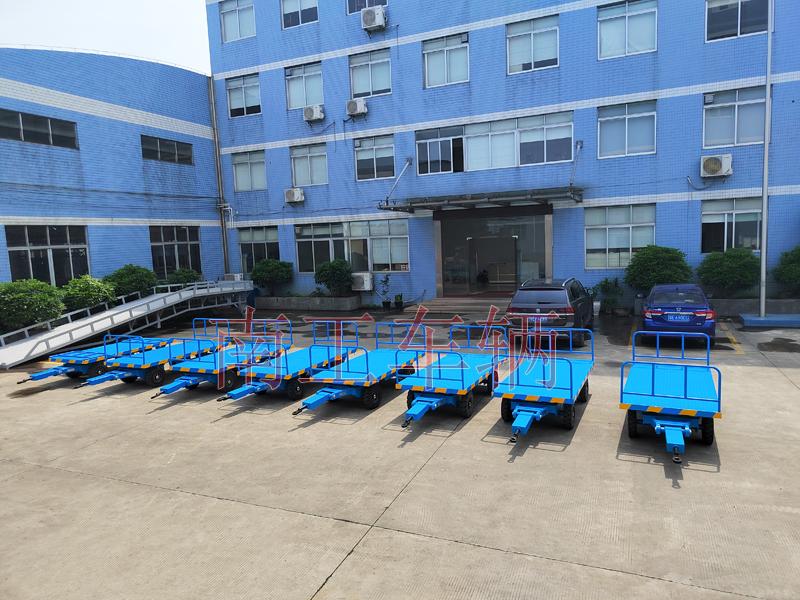 3吨无动力牵引彩神(中国)一站式服务官网组前后可拆护栏