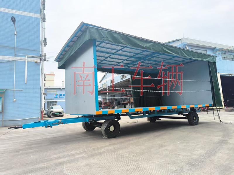 5吨雨篷拖车 牵引式雨棚彩神(中国)一站式服务官网